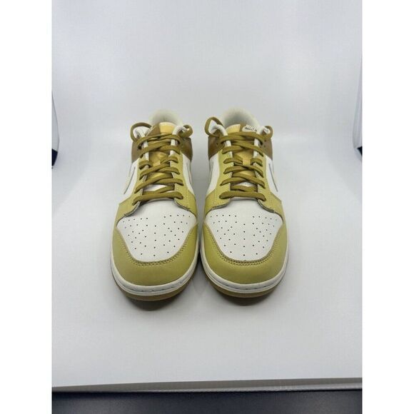 Nike Dunk Low Retro 'Bronzine' Coconut Milk Gold White Men’s Size 14 FZ4042-716 - Picture 4 of 5